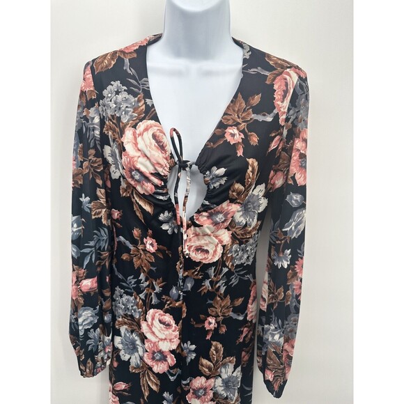 1970s "Sunday's Child, California" Pyschedelic‎ Maxi Dress M - Picture 2 of 15